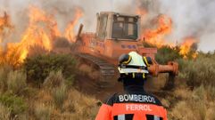 Imagen de uno de los operativos en los que participaron efectivos ferrolanos en Ourense.