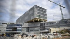 Nuevo hospital pblico de Pontevedra, en construccin en Montecelo desde el 3 de mayo del 2021