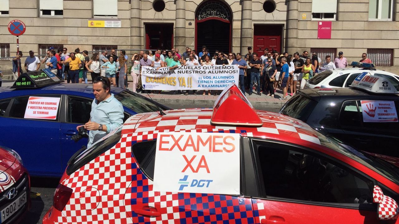 Tráfico incorpora a tres nuevos examinadores en Galicia