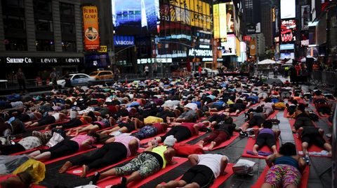 D�a Internacional del Yoya en Nueva York.