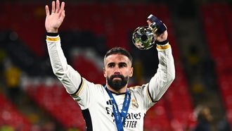 Dani Carvajal.Dani Carvajal con el Real Madrid