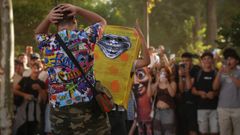 Una batalla de �farmeo de aura� en Sevilla