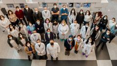 Miembros del grupo Genvip de la Fundaci�n de Investigaci�n Sanitaria de Santiago que han participado en el estudio