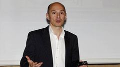 Jenaro Garc�a, en Vigo el pasado mes de mayo