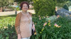 Mar�a Luisa Najas D�az tiene 92 a�os y acude cada d�a al programa PUMUO de la Universidad de Oviedo