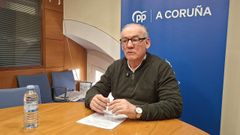 Miguel Lorenzo, portavoz del PP en A Coru�a