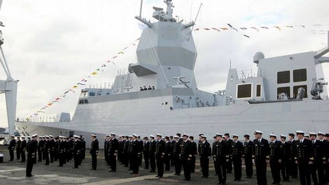 La F-314 «Thor Heyendahl», se entregó a Noruega en enero del 2011
