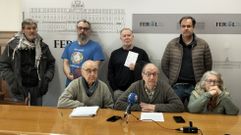 Diversas entidades reclamaron en rueda de prensa la apertura del muro de fusilamiento del castillo de San Felipe.