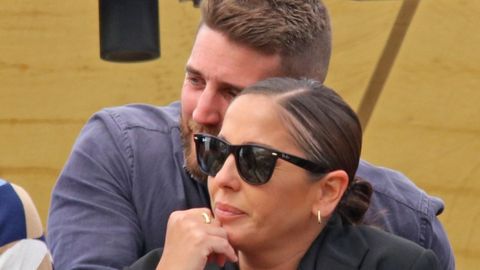 Anabel Pantoja junto a su pareja, David Rodr�guez