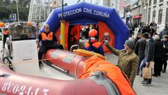 Protecci�n Civil muestra sus �armas�