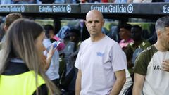 El entrenador del Celta Fortuna, Fredi �lvarez.