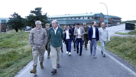 INAUGURACION DEL BOSQUE DEFENSA-IBERDROLA EN LA ESTACION DE VIGILANCIA AEREA EVA 10 DEL BARBANZA