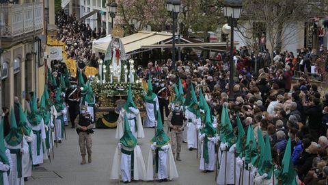 Procesin de la Virgen de la Esperanza, organizada por la Insigne Cofrada de la Virgen de la Esperanza. 