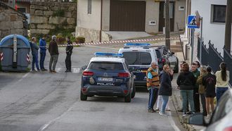 El suceso (en la imagen, el operativo que se activ�) gener� conmoci�n en Carreira.