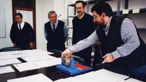 Sorteo de los temas de selectividad en Santiago, 1998. 