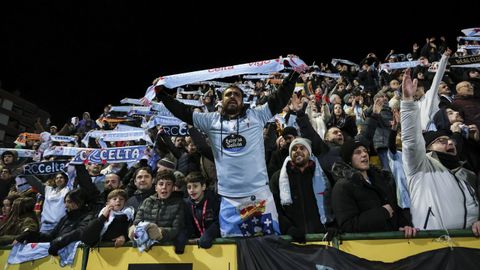 El Celta estuvo arropado por ms de 400 aficionados en el Narcs Sala ante el Sant Andreu.