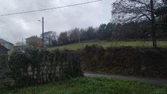 Lugar en el que apareci� el vecino perdido de Sarria, de 68 a�os. 