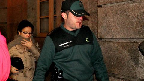 Marta Paz en el juzgado