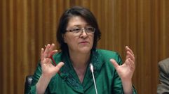 La comisaria de Transportes de la UE, Violeta Bulc