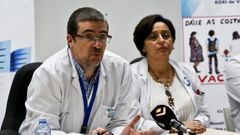 F�lix Rubial y Mar V�zquez Salvado, en una imagen de archivo en Vigo.