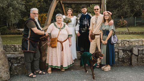 Familia de los novios