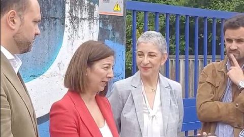 Bernardo Fernández, María Barral, Silvia Longueira y Andrés Hermida.
