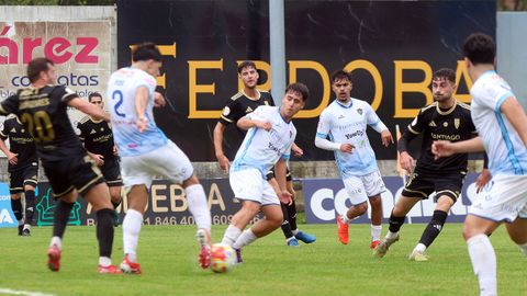 Partido de Tercera Federación entre el Boiro y el Compostela en el Campo municipal de Barraña