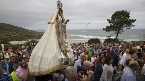 Milagres de Cain. Subida en procesin hacia el santuario, en el 2019