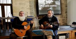 Mini e Mero, dous cl�sicos da m�sica galega. 