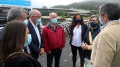 Rosa Quintana visit� las instalaciones para comprobar c�mo se desarrollan las obras