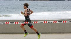 Primer triatl�n de media distancia de Sanxenxo