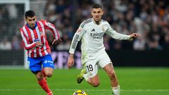 Dani Ceballos.Dani Ceballos con el Real Madrid frente al Atltico