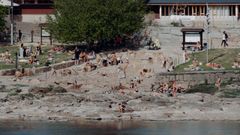 Las termas de A Chavasqueira, ya descubiertas.