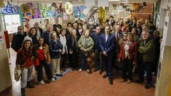 Antiguos alumnos y profesores regresaron al CEIP Pena Corneira