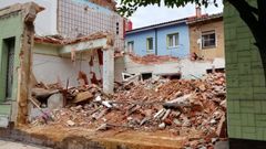 El Ayuntamiento de Gij�n act�a ante el estado de ruina de un edificio