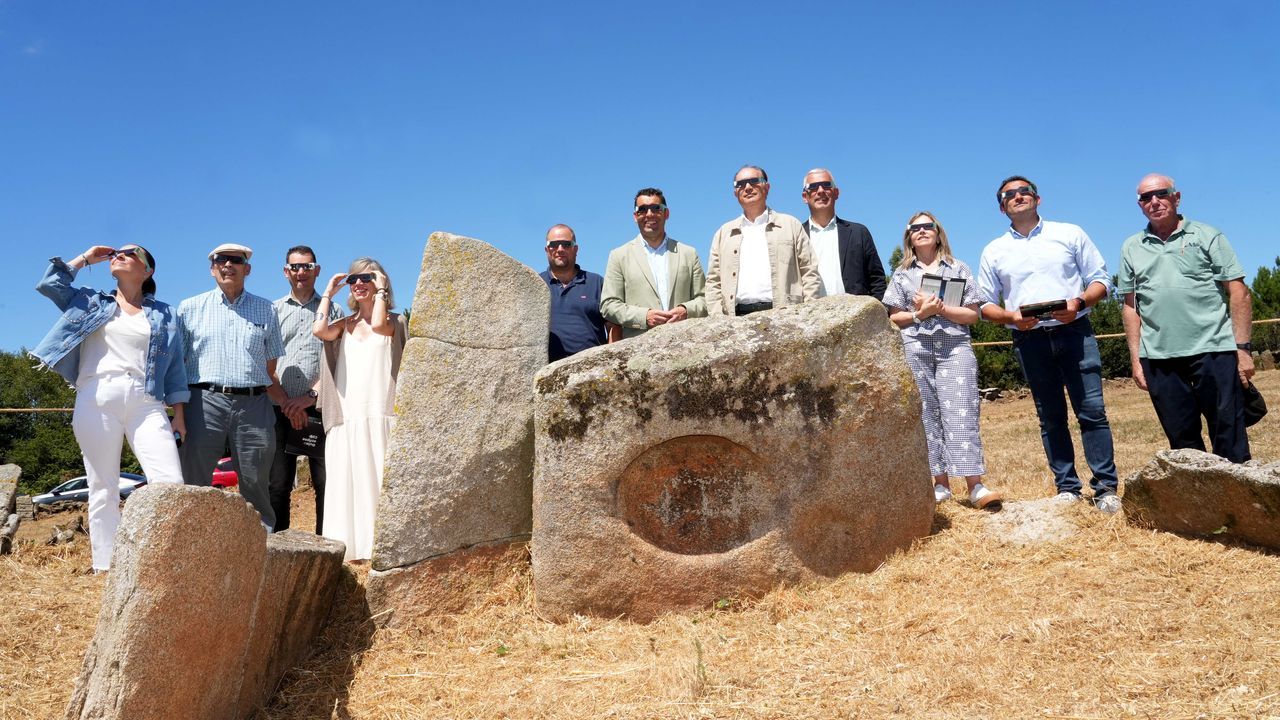 Lalín y Ribadeo vivirán el eclipse conectados con Teruel como plan B