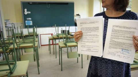 Cartas de los padres al director de un colegio de Vilagarc�a contra la rev�lida.