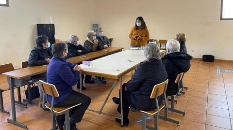Taller de memoria en Parada de Ribeira, Xinzo