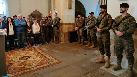 El regimiento Saboya 6 rindió homenaje en Pantón al antiguo militar ...