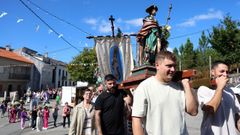 Procesin dedicada a la Virgen de Loreto en San Roquio