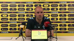 El entrenador del Celta Fortuna, Fredi �lvarez, tras el empate ante el Barakaldo.