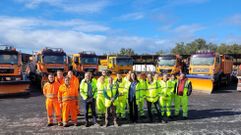 Presentaci�n del plan invernal de la Diputaci�n de Ourense.