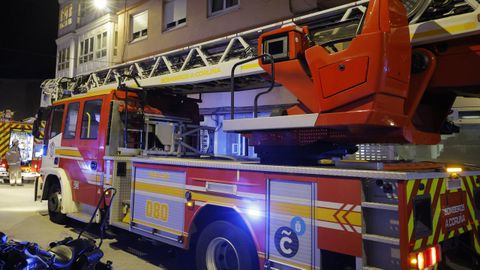 Imagen de archivo de una intervenci&oacute;n de los bomberos de A Coru&ntilde;a