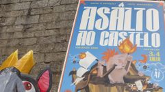 Imaxe do cartel deste ano para o Asalto ao Castelo de Vimianzo 