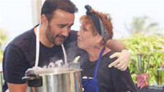 Juanma Casta�o y Ver�nica Forqu� en la �ltima edici�n de MasterChef Celebrity
