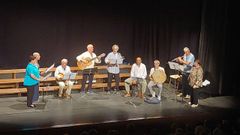 Grupo Trovare en Celanova.