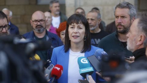Declaraciones de Ana Pont�n y Rub�n Arroxo sobre la moci�n de censura en Lugo