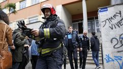 BOMBEROS EN EL INSTITUTO ZALAETA