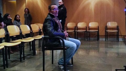 El acusado del crimen de Salesas durante el juicio