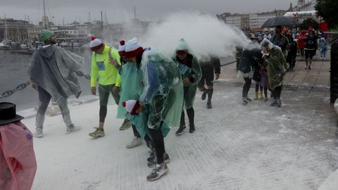Novena edici�n de la carrera ENKI en A Coru�a con �xito de participaci�n